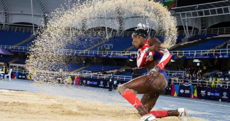 Triplista cubana Leyanis Pérez se viste de oro en Liga de Diamante en Estocolmo
