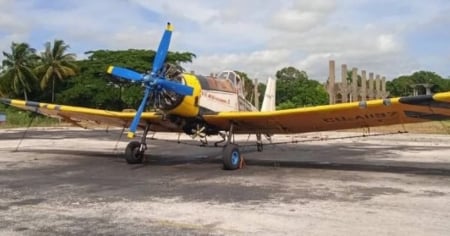 Se mantiene estable piloto de avioneta estrellada en Sancti Spíritus