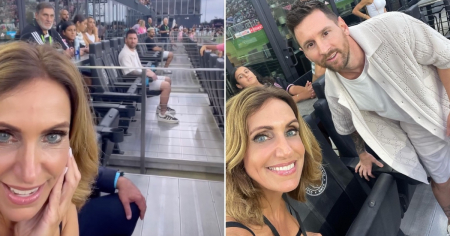 Lili Estefan comparte con Leo Messi en partido del Inter de Miami: "Gracias por ser parte de nuestra comunidad"