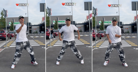 Viral tributo a El Taiger: Cubano en Italia prende Tiktok con su baile al ritmo de "El Sano"