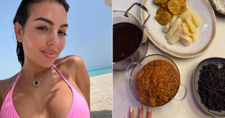 ¡Tostones y ropa vieja! Georgina Rodríguez cae rendida ante la comida cubana: "Made in Cuba"