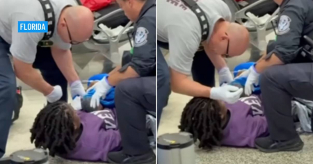 Mujer da a luz en el Aeropuerto de Miami