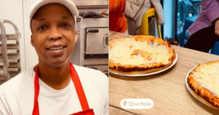 Joven migrante impulsa su negocio de pizzas cubanas en París