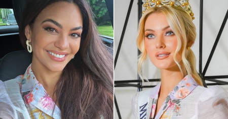 El vestido que une a Alina Robert y Victoria Kjaer, la actual Miss Universo: ¡la moda conecta a dos reinas!