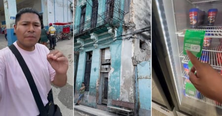 Youtuber boliviano expone dura realidad en Cuba: Apagones, escasez y precios inalcanzables