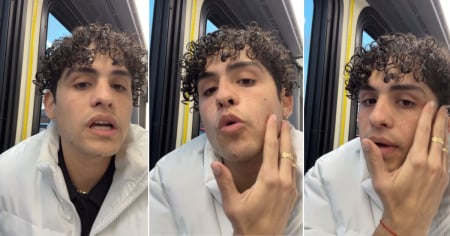 Joven cubano denuncia agresión de un estadounidense en autobús camino al trabajo: "No sé por qué lo hizo"