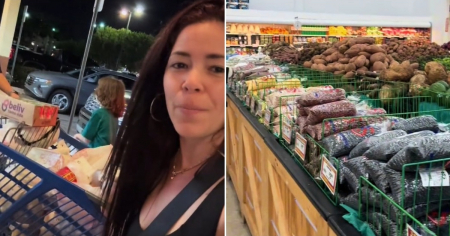 Cubana de Carolina del Sur visita supermercado de Miami con productos cubanos: "Lo demás son áreas verdes"