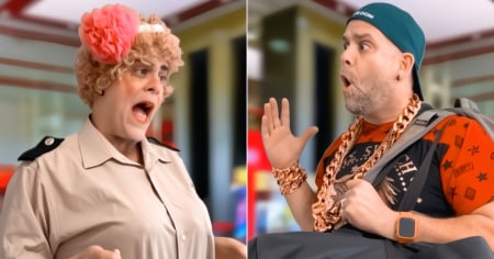 "Te voy a quitar los bultos, aduanera que no facha no prospera": La parodia de Javier Berridy de "El Punto" que ya es viral