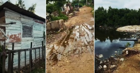 Cubano describe un barrio llega y pon en La Habana: "Las casas se levantan de la noche a la mañana"