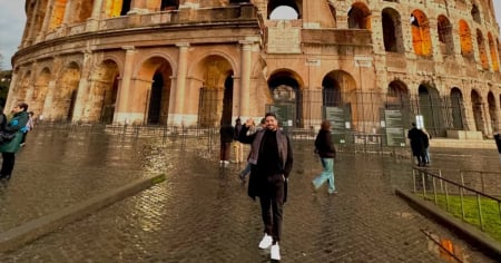 Barcelona, Madrid y Roma: Alejandro Cuervo vive momentos que hasta hace poco eran sueños