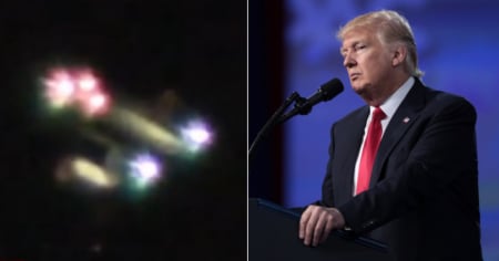 Trump reacciona a los misteriosos drones que sobrevolaron varias ciudades de EE.UU.