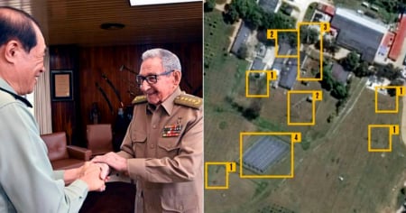 Raúl Castro y Díaz-Canel reciben a delegación militar china en medio de tensión por bases de espionaje en Cuba