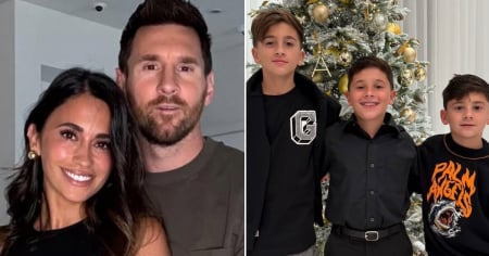 ¡Es Navidad en casa de los Messi! Antonela Roccuzzo comparte el sencillo y elegante árbol de Navidad de este año