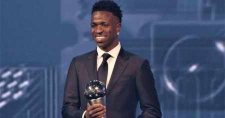 Vinicius Jr. hace historia: gana el premio “The Best” al mejor futbolista del planeta