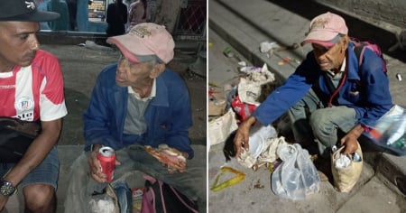 Triste Navidad en Cuba: Anciano santiaguero sobrevive comiendo de la basura