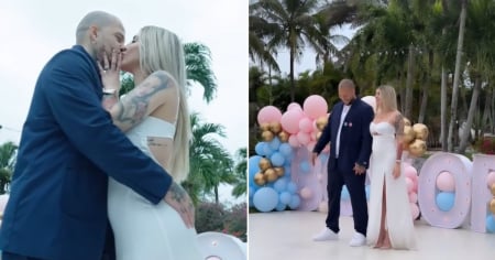 El Chulo y su novia van a ser papás juntos: Así fue el espectacular gender reveal del bebé que esperan