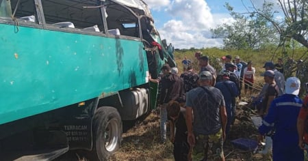 Accidente en Santa Cruz del Sur: Un fallecido y 63 lesionados, incluyendo 13 menores