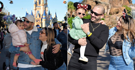 Emilio Frías lleva a su niña a Disney por primera vez: "El sueño de todo padre es traer a sus hijos"