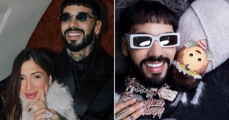 Anuel AA se convierte en padre por cuarta vez junto a Laury Saavedra: Así ha presentado a su hija Emmaluna