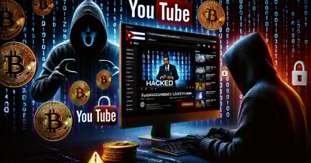 Hackean la cuenta en YouTube de Canal Caribe y aparece con contenido de criptomonedas