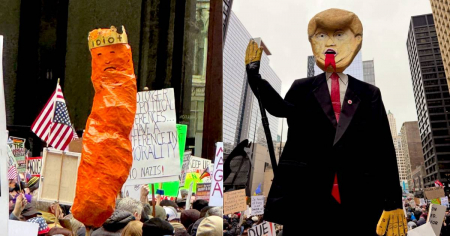 Protestas en EE.UU. rechazan a Trump y sus políticas migratorias