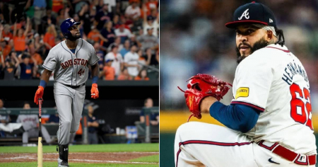 Cubanos Yordan Álvarez y Daysbel Hernández cumplen en jornada competitiva de la MLB