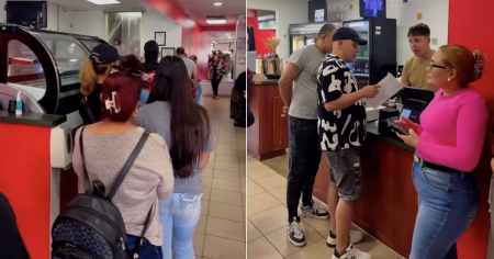 Casi cierra su negocio: Después de viralizarse su historia, se llena pizzería de un cubano en Las Vegas