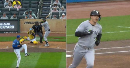 Miguel Vargas rompe el hielo con su primer jonrón de la temporada 2025