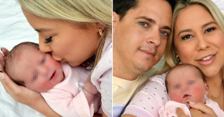 Srta. Dayana y Mario anuncian el nacimiento de su segunda hija, Lorelys: “Los primeros días fueron algo difíciles”