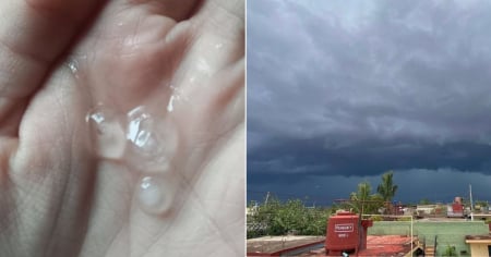 Reportan caída de granizo en Artemisa y tormentas eléctricas en varias provincias de Cuba