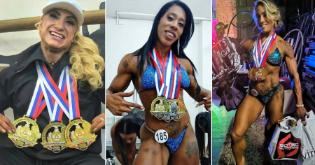 Cubanas brillan en torneo de fisiculturismo en Moscú con 9 oros y 2 platas