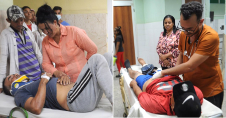 Siete heridos siguen hospitalizados tras accidente en Granma; el chofer estaba ebrio
