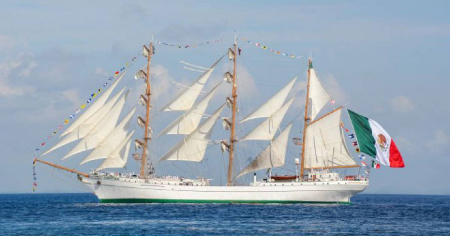 Cuba recibirá al Buque Escuela de México en el puerto de La Habana