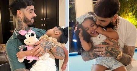 Anuel AA se reencuentra con su hija Gianella y las redes aplauden a Melissa Vallecilla: “Eso es ser madre”