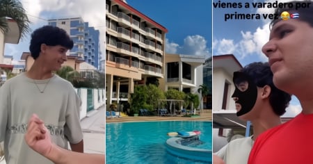 Cubanos visitan Varadero y quedan deslumbrados: "En mi pueblo solo hay casas de palo"