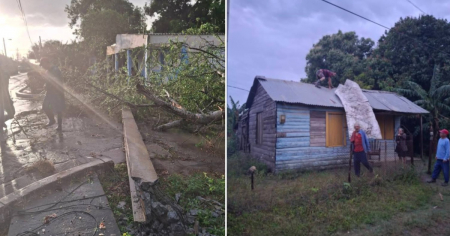 Tormenta en Las Tunas causa severos daños a casas y sistema eléctrico