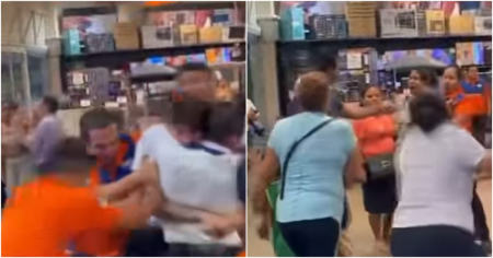 Migrante cubano escapa tras ser sorprendido robando en supermercado de México