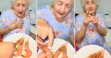 "Yo nunca he visto ese bicho": La reacción de una abuela cubana en España al ver langostinos