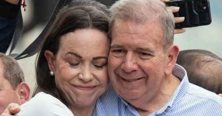 Edmundo González ingresado en Madrid: "María Corina está al frente del proceso político y organizativo"