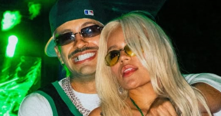 ¡Por fin! Así fue la primera aparición de Karol G y Feid en una alfombra roja