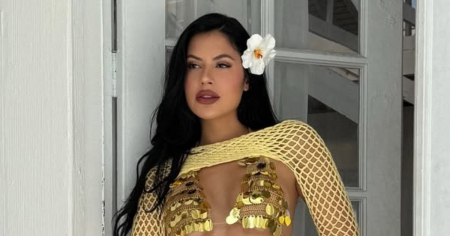 La Dura brilla con un espectacular look dorado y Kenny Robert no se aguanta: “A la que coja copiándome…”