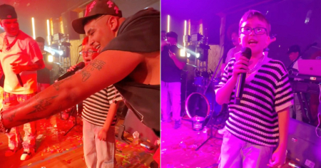 Niño cubano cumple el sueño de cantar en escenario con Dany Ome y Kevincito El 13: "Frente a 20 mil personas"