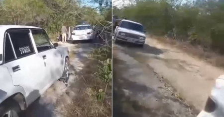 Madre cubana va con la Policía al lugar donde asaltaron a su hijo para quitarle la moto