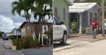 A dos semanas del cierre, 200 familias permanecen en el parque de casas móviles de Sweetwater, Miami