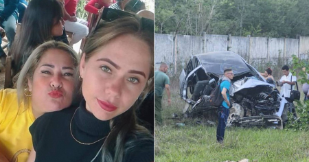 Tragedia en Holguín: Mueren una madre y su hija tras explotar la goma del auto en que viajaban