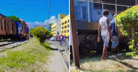 Tragedia en Santiago de Cuba: Tren pasa por encima de la pierna de un niño