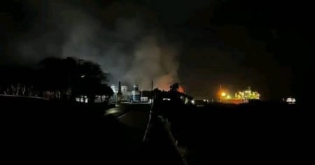 Incendio en zona industrial de Matanzas genera alarma y desinformación en redes