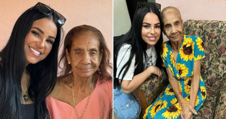 Teresa Padrón sorprende a la abuela de El Taiger en Cuba por el Día de las Madres