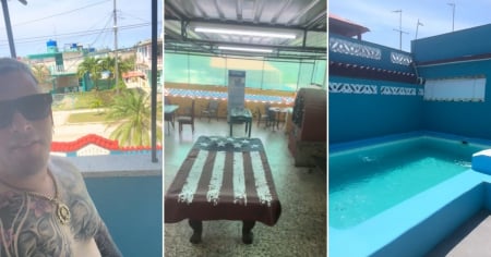 Cubano muestra casa con piscina y parrilla en Guanabo: “Está a la altura de cualquier casa en Estados Unidos”