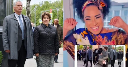 Aymée Nuviola sorprende con una canción a Lis Cuesta y Díaz-Canel